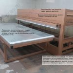Горячий пресс для шпона спокрытием нержавека